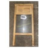 The Glass King lingerie wash board