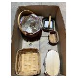 (5) Longaberger baskets