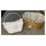 (2) Longaberger baskets