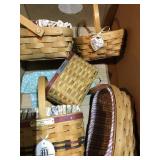 (5) Longaberger baskets