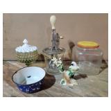 Hand mixer, enameled bowl and more