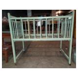 Vintage wooden crib