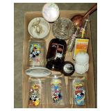 Mickey glasses, Pepsi salt & pepper shakers & more