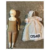 Niffon doll and vintage girl doll