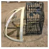 Plant hanger and decorative cage