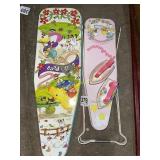 Childs Ironing boards and irons