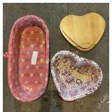 (2) Longaberger baskets