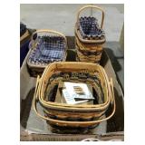 (3) Longaberger baskets
