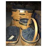 (4) Longaberger baskets