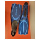 Cressi Scuba Flippers (sz 8.5/9.5)