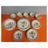 64 PC Johnson Bros. Dish Set