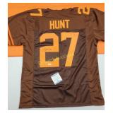 Kareem Hunt  Autographed Browns Jersey (Beckett)