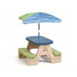 Step 2 Sit & Play Picnic Table with Umbrella