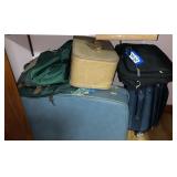 Suite cases, brief case, cosmetic case, and misc