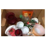 Sock monkey, vases and glassware and more