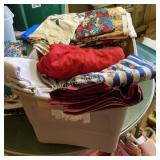 (2) containers of fabric