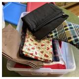 (2) containers of fabric