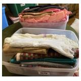 (2) containers of fabric