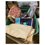 Tote of fabric and more