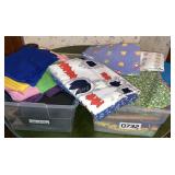 (2) containers of fabric