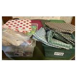 (2) containers of fabric