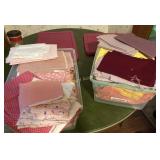 (2) containers of fabric
