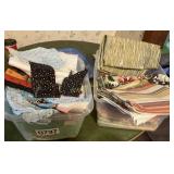 (2) containers of fabric