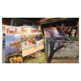 Misc magazines, scrapbooks