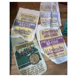 Vintage seed bags and more