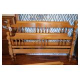 Full size bed and frame