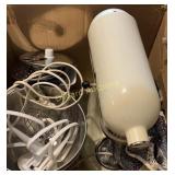 Kitchen Aid mixer with accessories