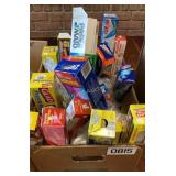 Zip Lock bags, clear wrap, parchment paper, more