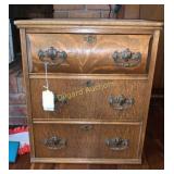 Wooden night stand (Approx 23"x 12"x 20")