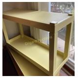 Plastic shelving unit