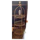 Metal three tiered stand approx 29" tall