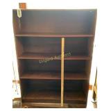 Wooden book case (Approx 48" tall)