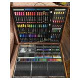 Art marker and colored pencil set