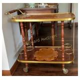 Serving cart (Approx 26" x26")