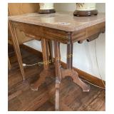 Marble top table