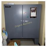 Electrical enclosure made into a cabinet