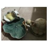 Outdoor pottery and planters