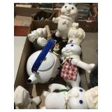 Pillsbury Dough Boy figurines