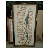 Needlepoint and pictures