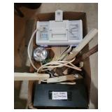 Toolbox & contents, hammers and more