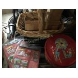 Crate, baskets, weed barrier