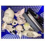 Glass cows and pigs and pens