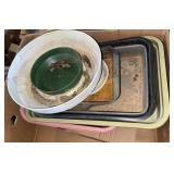Trays and pans