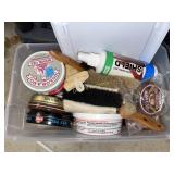 Shoe cleaning supplies