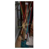 Brooms, mops, and more