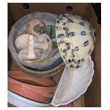 Clay pot holders and yard ornaments